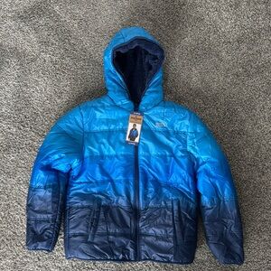 Boys Eddie Bauer reversible jacket size 14/16